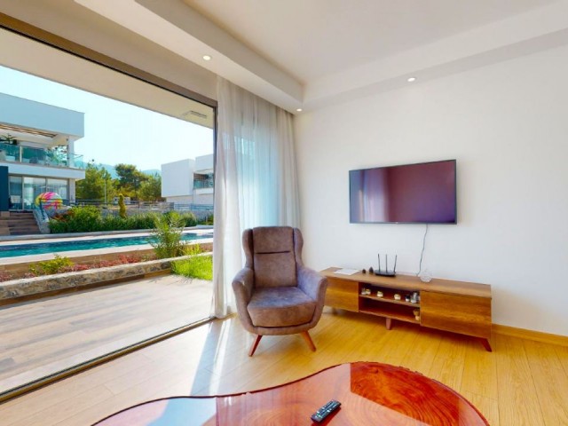 GİRNE ALSANSAK BÖLGESİNDE LÜKS EŞYALI SIFIR 2+1 PENTHOUSE DAİRE