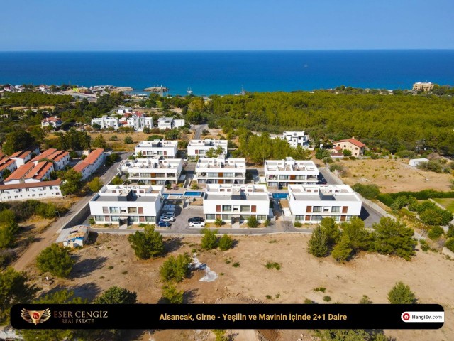 LUXURIÖS MÖBLIERTE NULL 2+1 PENTHOUSE-WOHNUNG IN DER REGION KYRENIA ALSANSAK