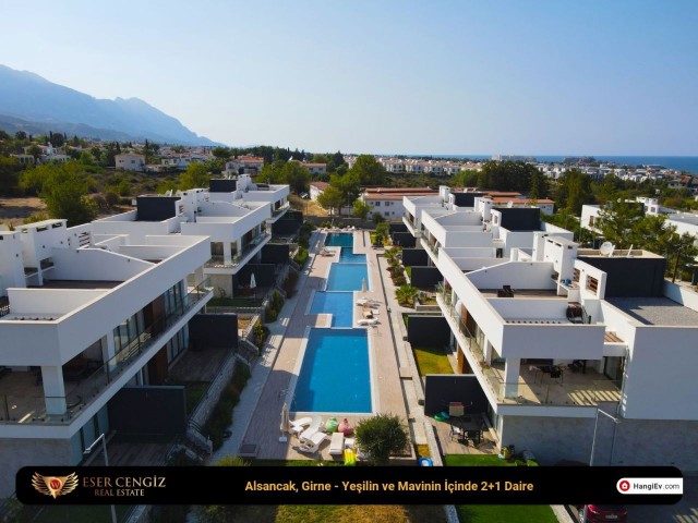 LUXURIÖS MÖBLIERTE NULL 2+1 PENTHOUSE-WOHNUNG IN DER REGION KYRENIA ALSANSAK