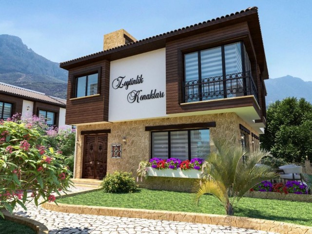 LUXURIÖSE 3+1 VILLA ZU VERKAUFEN IN ZEYTINLIK