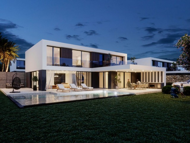  5-room villas equipped with the latest technology products, where stylish and modern designs are co