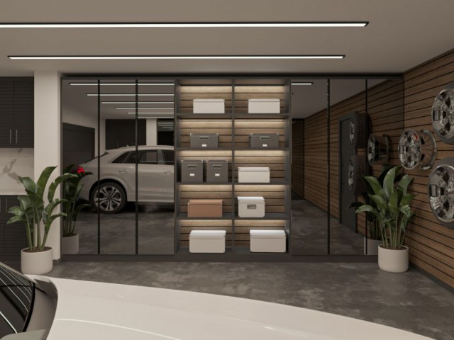  5-Zimmer-Villen, die mit modernsten Produkten ausgestattet sind und in jedem Detail stilvolle und moderne Designs berücksichtigen