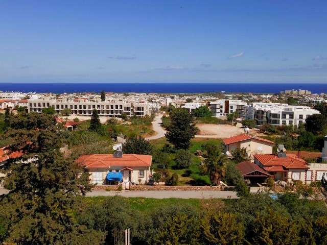 Girne, Alsancak, 2+1 daire, deniz & dağ manzaralı, Kaliteli ve modern mimarinin aynı çatı altında buluştuğu 