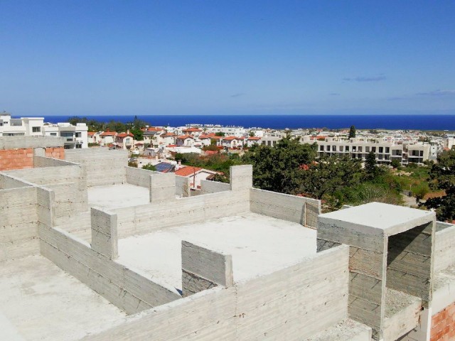 Kyrenia, Alsancak, 2 + 1 Wohnung, Meer- und Bergblick, wo sich Qualität und moderne Architektur unter einem Dach treffen