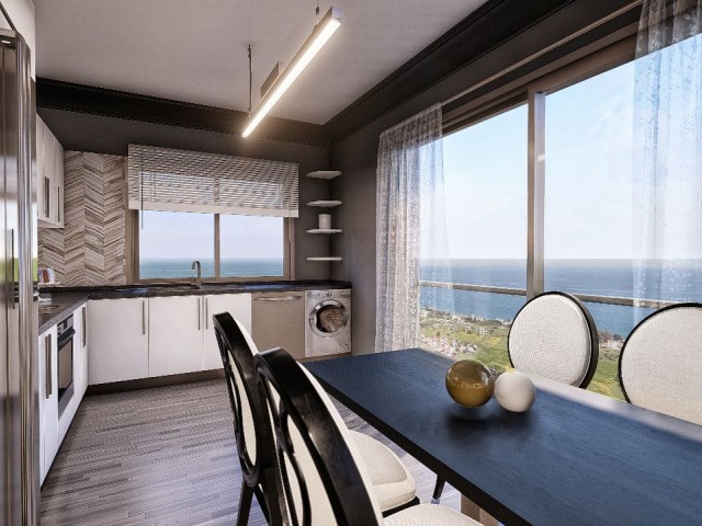 Luxuriöse, Moderne 3+1-Wohnung Am Pier Mit Meer-Und Bergblick