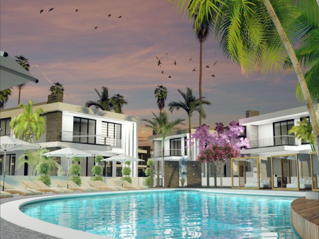 Luxurious and Exquisite 3+1 Villas In Famagusta, Very Close To The Sea