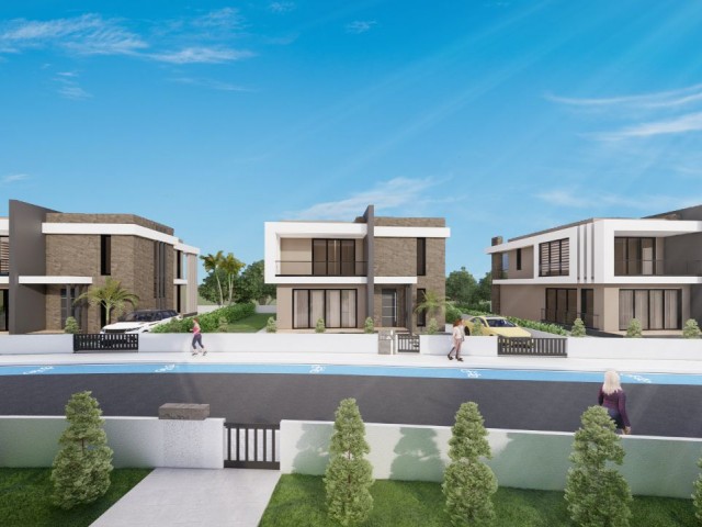 Luxurious and Exquisite 4+1 Villas In Famagusta, Close To The Sea and Natural