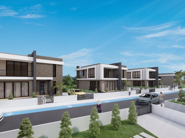 Luxurious and Exquisite 4+1 Villas In Famagusta, Close To The Sea and Natural