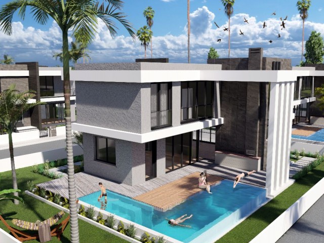 The Last 2 Villas With A Luxurious and Exquisite 3+ 1 Private Pool In Famagusta, Close To The Sea