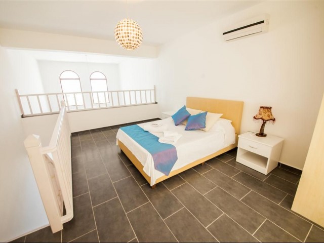 GIRNE, BAHÇELİ, 1+1 DAIRE, FULL EŞYALI 