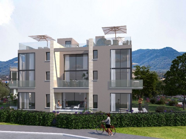 KÜÇÜK ERENKÖY, 1+1 PENTHOUSE , MAGNIFICENT LOCATION WITH MOUNTAIN AND SEA VIEWS