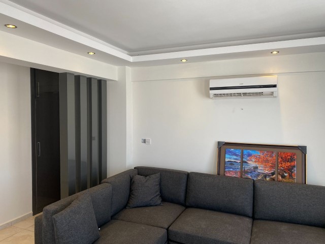 LUXURIOUS FURNISHED SEA VIEW IN THE CENTER OF KYRENIA ZERO GOODS 2+1