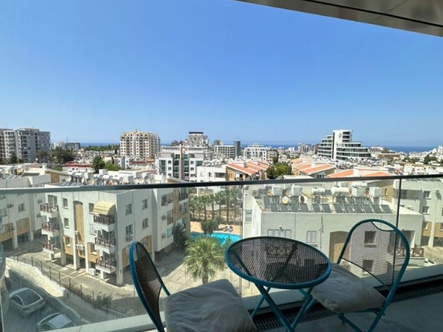 LUXUSWOHNUNG ZU VERMIETEN IN RESIDENCE APARTMENT MIT POOL IM KYRENIA CENTER