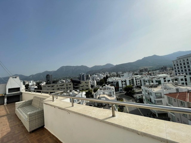 FULLY FURNISHED EXPENSES PAID PENTHOUSE FOR SALE IN KYRENIA CENTER!!