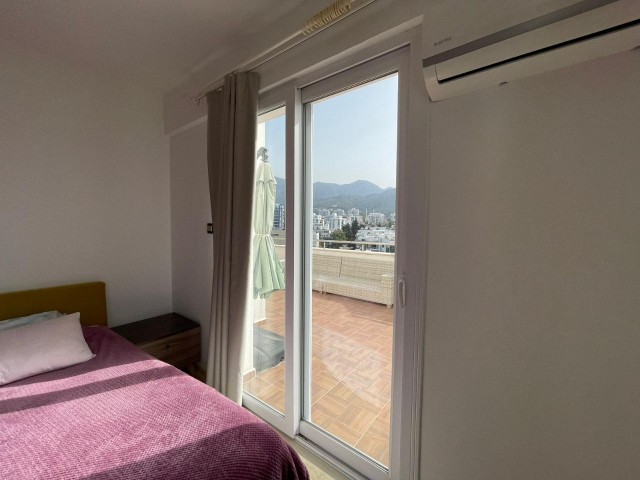 FULLY FURNISHED EXPENSES PAID PENTHOUSE FOR SALE IN KYRENIA CENTER!!