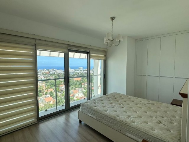 3+1 PENTHOUSE FOR RENT IN KYRENIA CENTRAL EMTAN TOWERS SITE!!