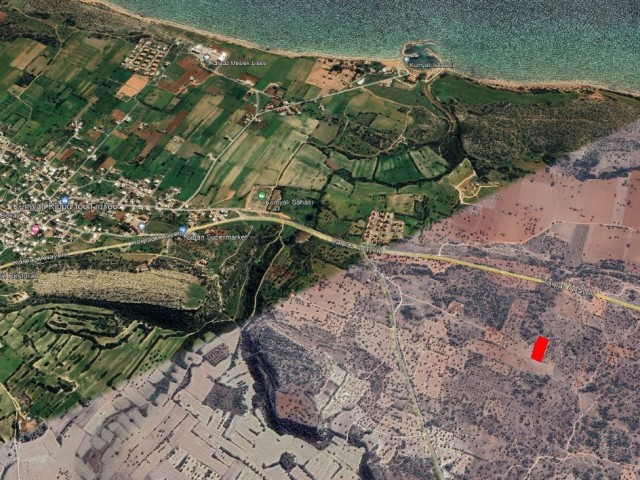 LAND WITH SEA VIEW FOR SALE IN İSKELE KUMYALI