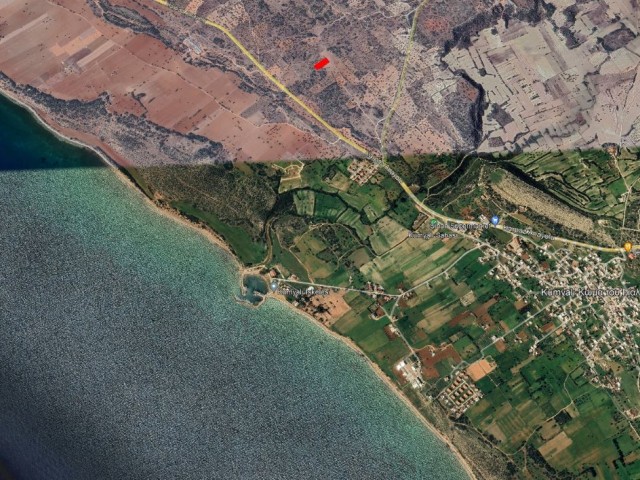 LAND WITH SEA VIEW FOR SALE IN İSKELE KUMYALI