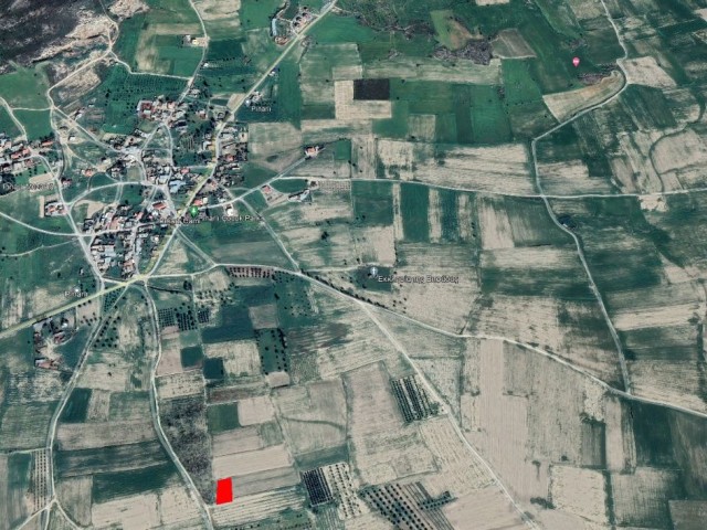 Qualified land for sale in Pınarlı, Magusa, with Chapter 96 zoning, 1124 m2
