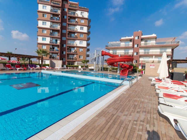 Royal Sun Residence'ta full eşyalı 2+1 ikiz villa.