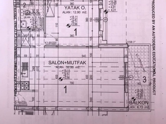 Komplett möblierte 1+1-Wohnung in der Royal Sun Residence in Long Beach.