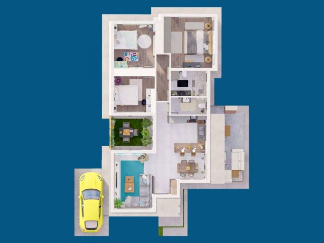 продажа Villa 3+1 SERENİTİ HOMES