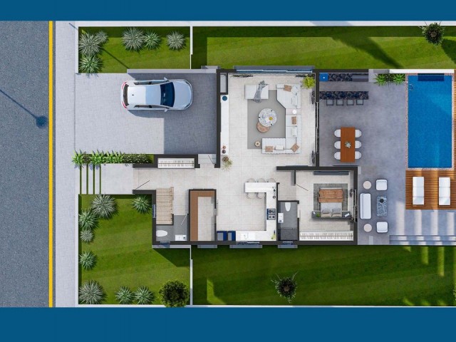 вилла 4+1 в MAJESTIC VILLAS, Elite Villas