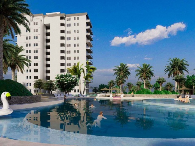 Flat For Sale in Long Beach, Iskele