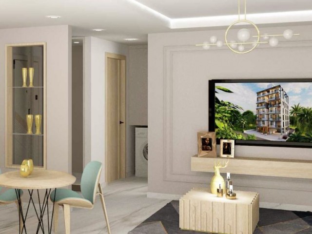 Neue 3+1 Wohnung zum Verkauf im Kyrenia Center