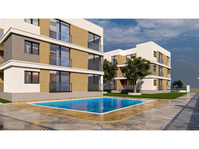 2+1 For Sale In A Site With Pool In Lapta