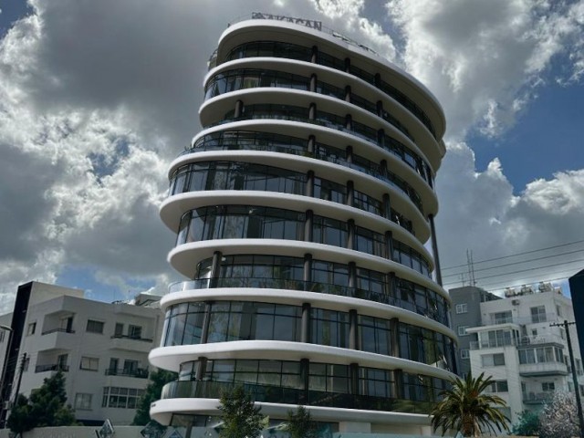 OFFICE FOR RENT WITH COMMERCIAL PERMIT IN KYRENIA CENTER AKACAN BUSINESS TOWER