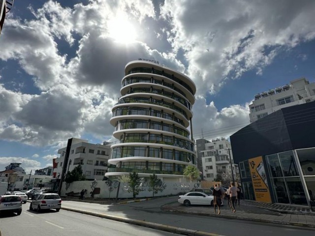 OFFICE FOR RENT WITH COMMERCIAL PERMIT IN KYRENIA CENTER AKACAN BUSINESS TOWER