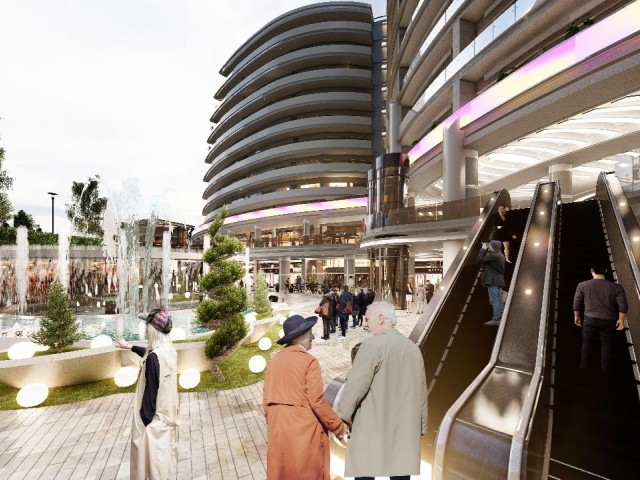 AKACAN THE MALL & RESIDENCE - KYRENIA'S FIRST SHOPPING MALL AND LAST RESIDENCE - THE POINT WHERE THE BEAUTY OF LIFE INTERFERENCE!