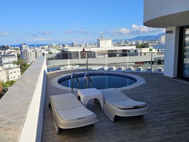 PENTHOUSE FOR RENT IN KYRENIA CENTER WITH POOL AND TERRACE!!