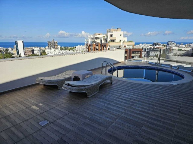 PENTHOUSE FOR RENT IN KYRENIA CENTER WITH POOL AND TERRACE!!