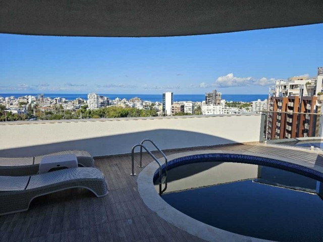 PENTHOUSE FOR RENT IN KYRENIA CENTER WITH POOL AND TERRACE!!