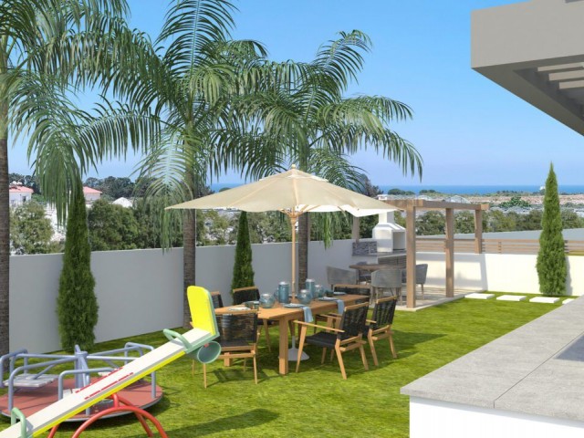 Wonderful 3+1 Villas with Sea View in Alsancak, Kyrenia