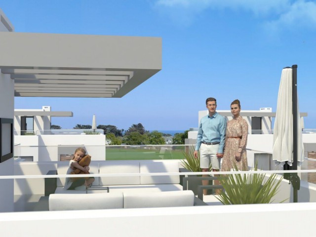 Wonderful 3+1 Villas with Sea View in Alsancak, Kyrenia