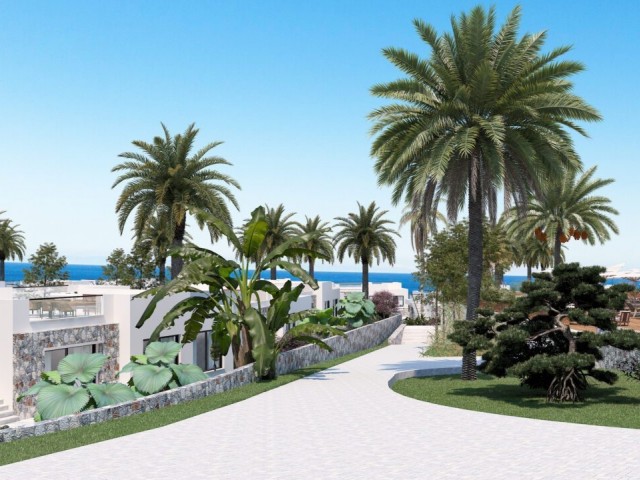 Wonderful 3+1 & 4+1 Bungalows with Sea View with Payment Plan in Kyrenia Alagadi