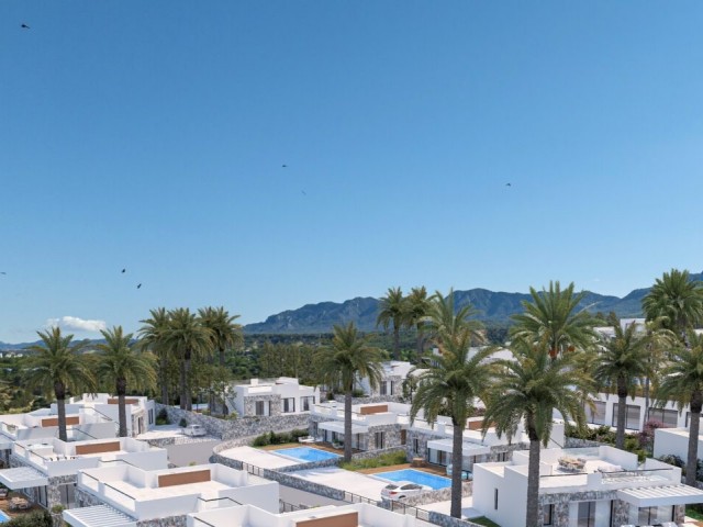 Girne Alagadi’de Ödeme Planlı Deniz Manzaralı 3+1 & 4+1 Harika Bungalowlar 