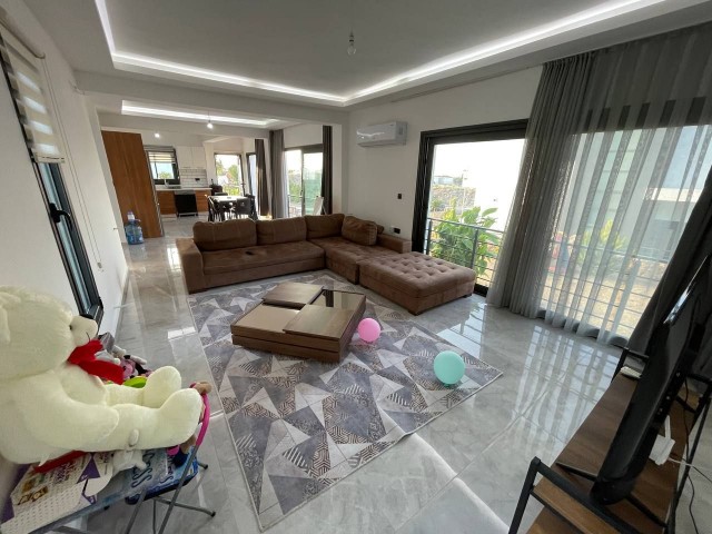 Furnished 4+1 Villa for Rent with Sea and Mountain Views in Çatalköy, Kyrenia