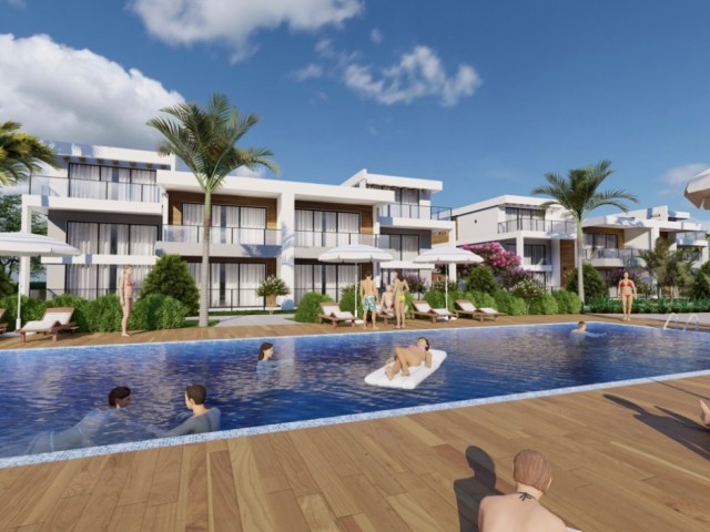 2 and 3 Bedroom Villas with Sea View in Tatlısu