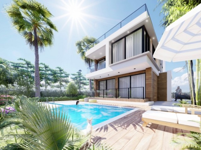 2 and 3 Bedroom Villas with Sea View in Tatlısu