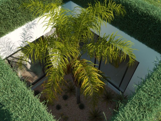 3+1 bungalows (Eco Houses) for sale in a newly started project in Esentepe, with a magnificent sea and mountain view.