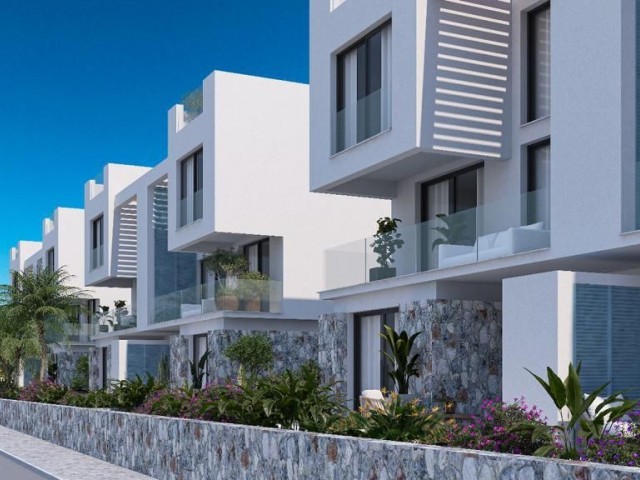 آپارتمان ها و خانه های ییلاقی عالی از یک پروژه برنامه ریزی شده پرداخت در Tatlısu