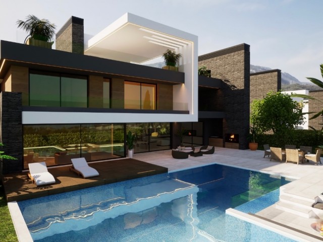 Magnificent Villa Project with Sea View in Kyrenia 4+1 & 5+1 Villas