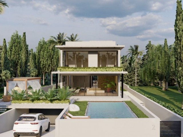 Yukarı Girnede sipariş üstüne süper lüx villa projeleri 