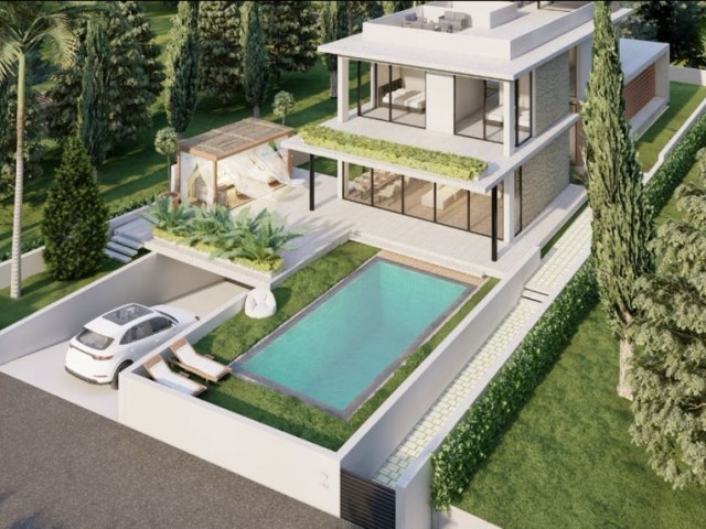 Bespoke super luxury villa projects in Upper Kyrenia