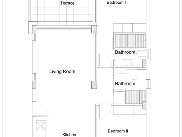 Sea view apartments and villas in Bahçeli