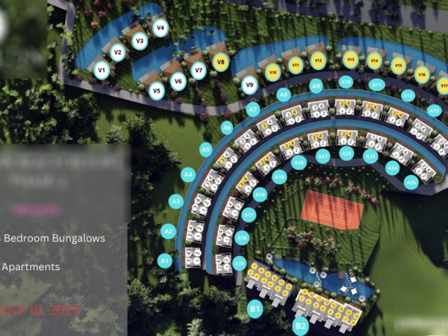 1+1 and 3+1 Unique Apartments & Villas in Tatlısu Region